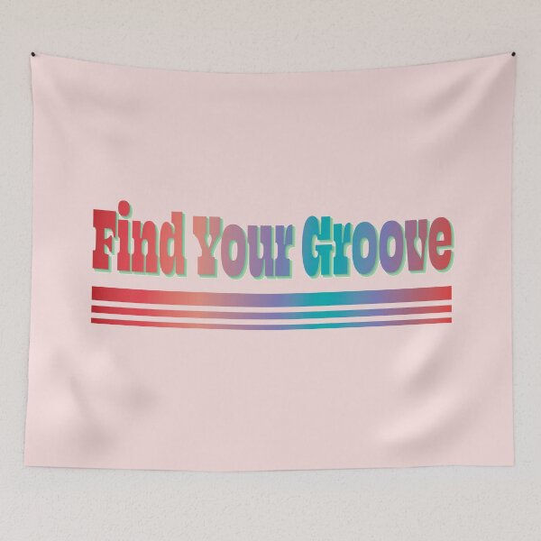 Item preview, Retro Find Your Groove designed and sold by OwlSpiritArt.