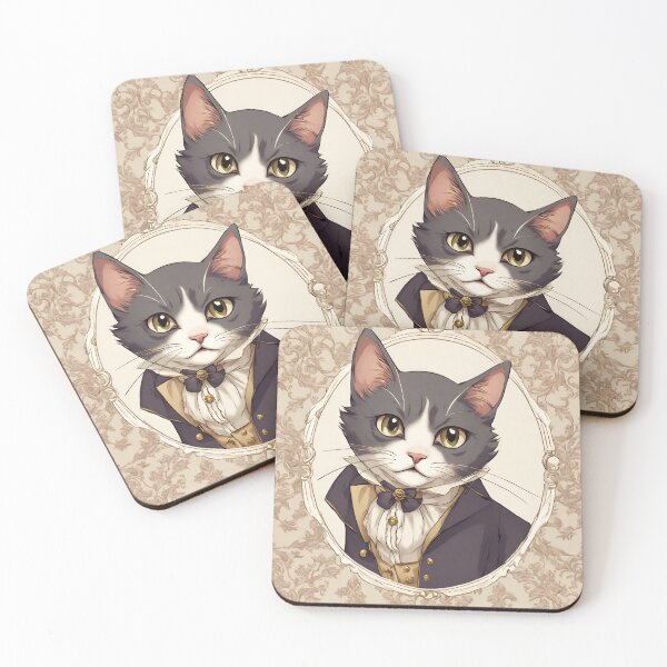Item preview, Regency Era Cat Portrait designed and sold by groovyfolk.