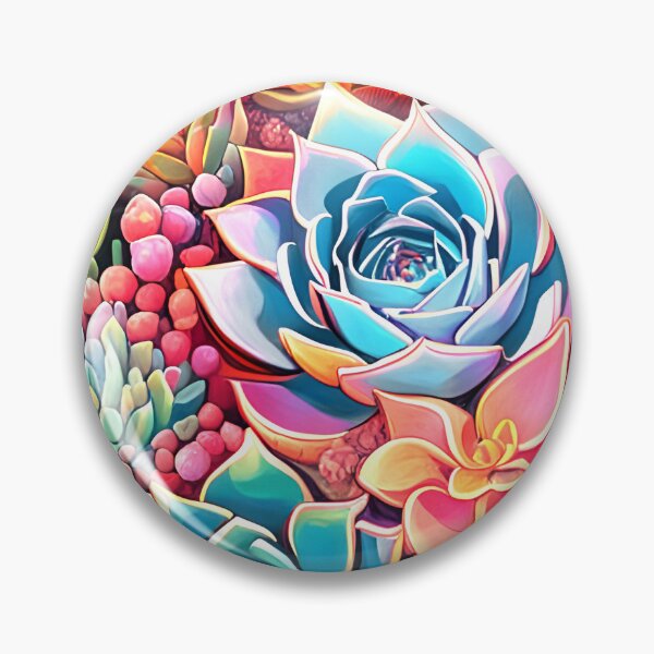 Item preview, Suculentas Coloridas designed and sold by RoxanneG.