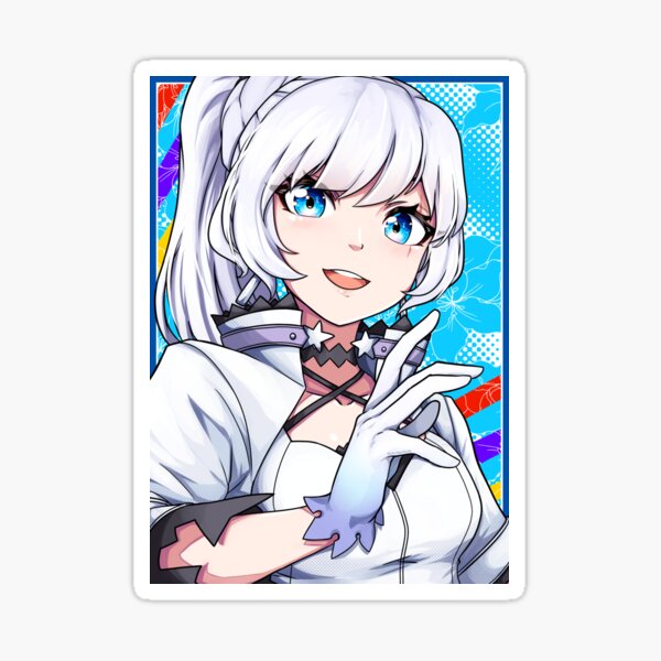 Weiss Sticker