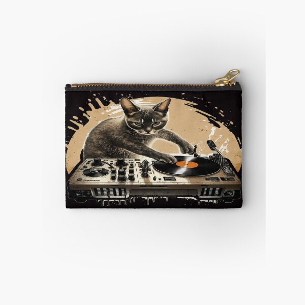 Item preview, House Cat Music Dj Scratching Vinyl Records Turntable designed and sold by MasterArtsman.