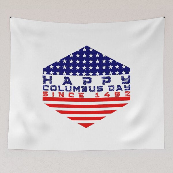 Item preview, Happy Columbus Day - Christopher Columbus Since 1492 designed and sold by relso.