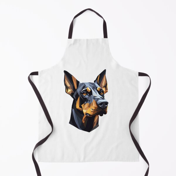 Item preview, natural ear doberman,Geometric Artistry designed and sold by pkk1designsart.
