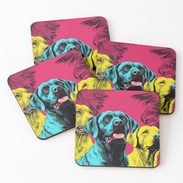 Item preview, Dogs pattern neon style designed and sold by Art91design.