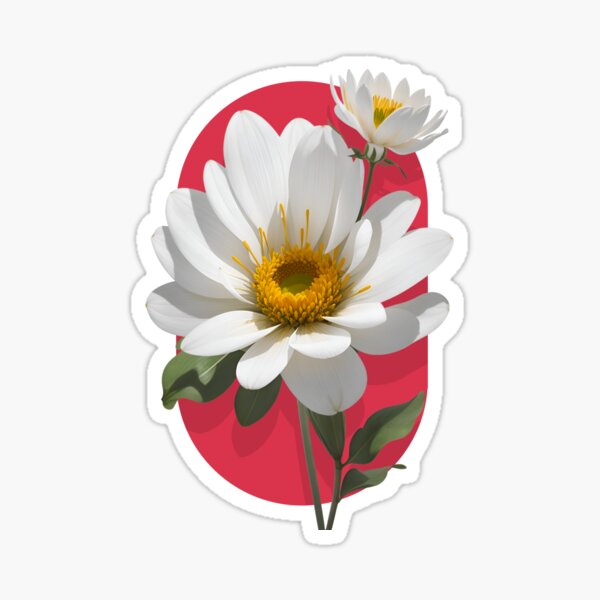 A beautiful colourful flowers Sticker