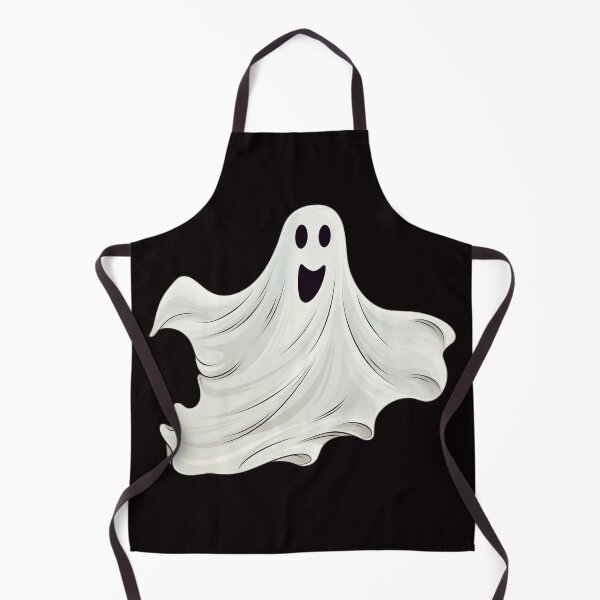 Item preview, a simple smiling ghost designed and sold by Simonshopstuff.