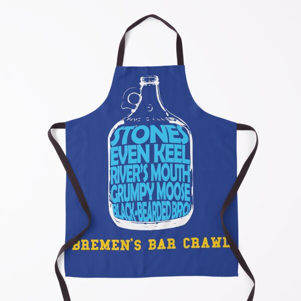 Item preview, Bremen's Bar Crawl - Blue designed and sold by wukkio.