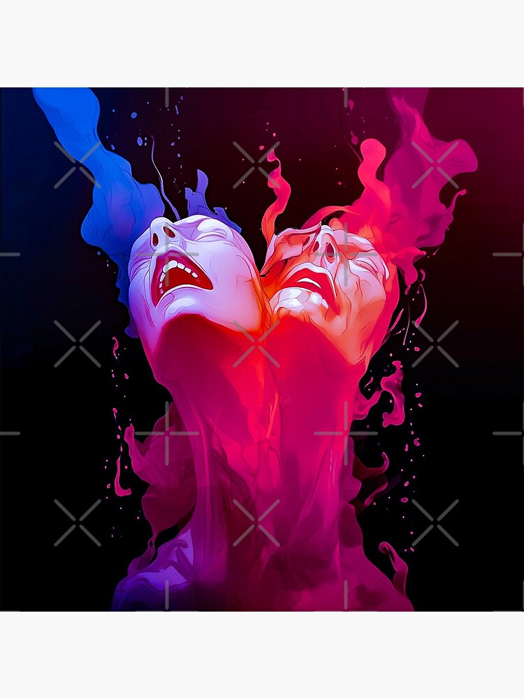 Twin Flame Lovers | Art Board Print