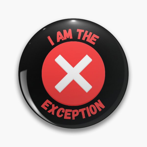 Item preview, I am the EXCEPTION designed and sold by XenonQQ.