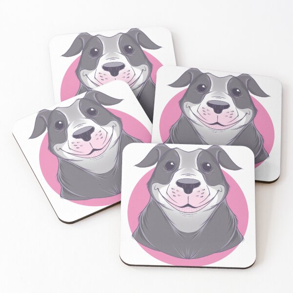 Item preview, Happy Pitbull designed and sold by PalsPrints.