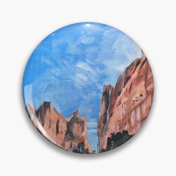 Item preview, Canyon Landscape Painting designed and sold by mviedraws.
