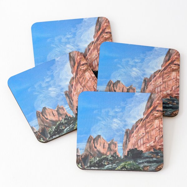 Item preview, Canyon Landscape Painting designed and sold by mviedraws.
