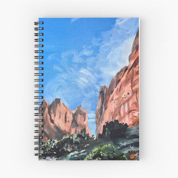 Item preview, Canyon Landscape Painting designed and sold by mviedraws.