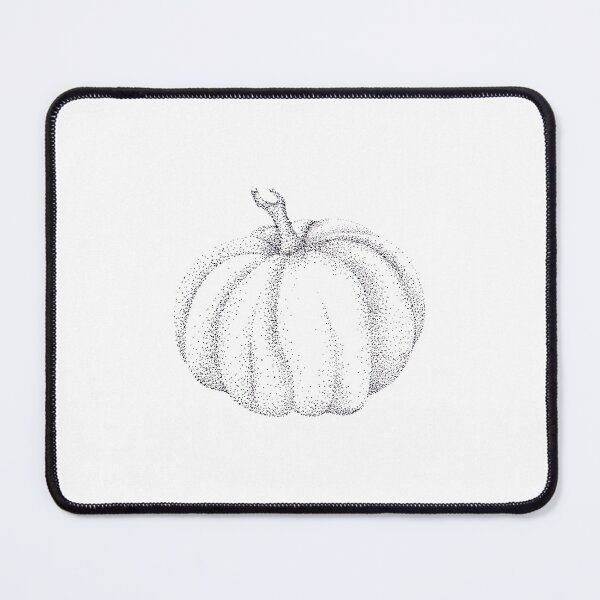 Item preview, Black and White Dotted Pumpkin designed and sold by xMagicalDots.