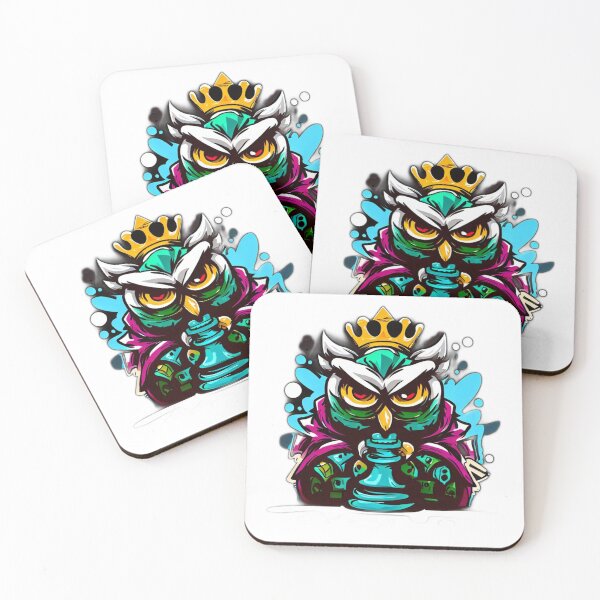 Item preview, King Owl Chess Design designed and sold by obviouslogic.