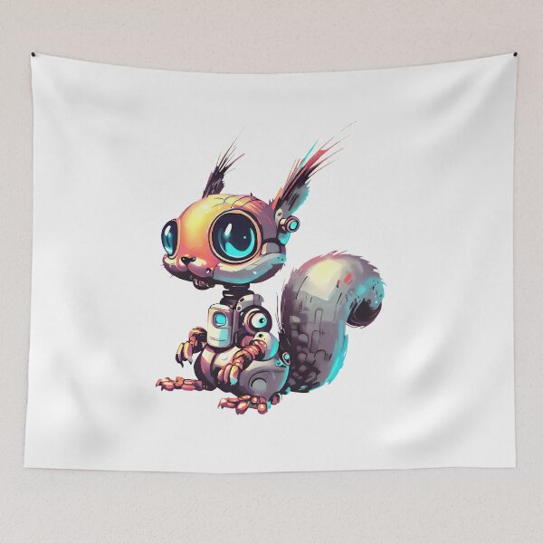 Item preview, Robo-Squirrel! designed and sold by kukamatsu.