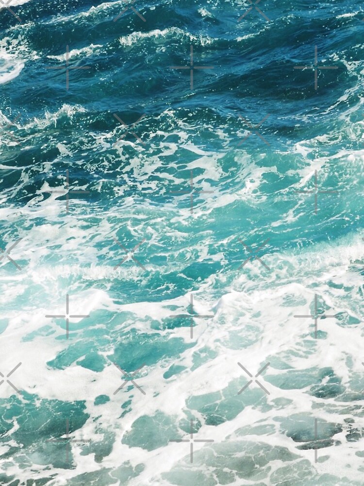 Blue Ocean Waves by AlexandraStr