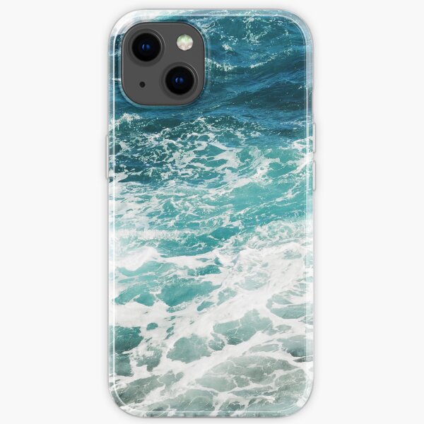 Blue Ocean Waves iPhone Soft Case