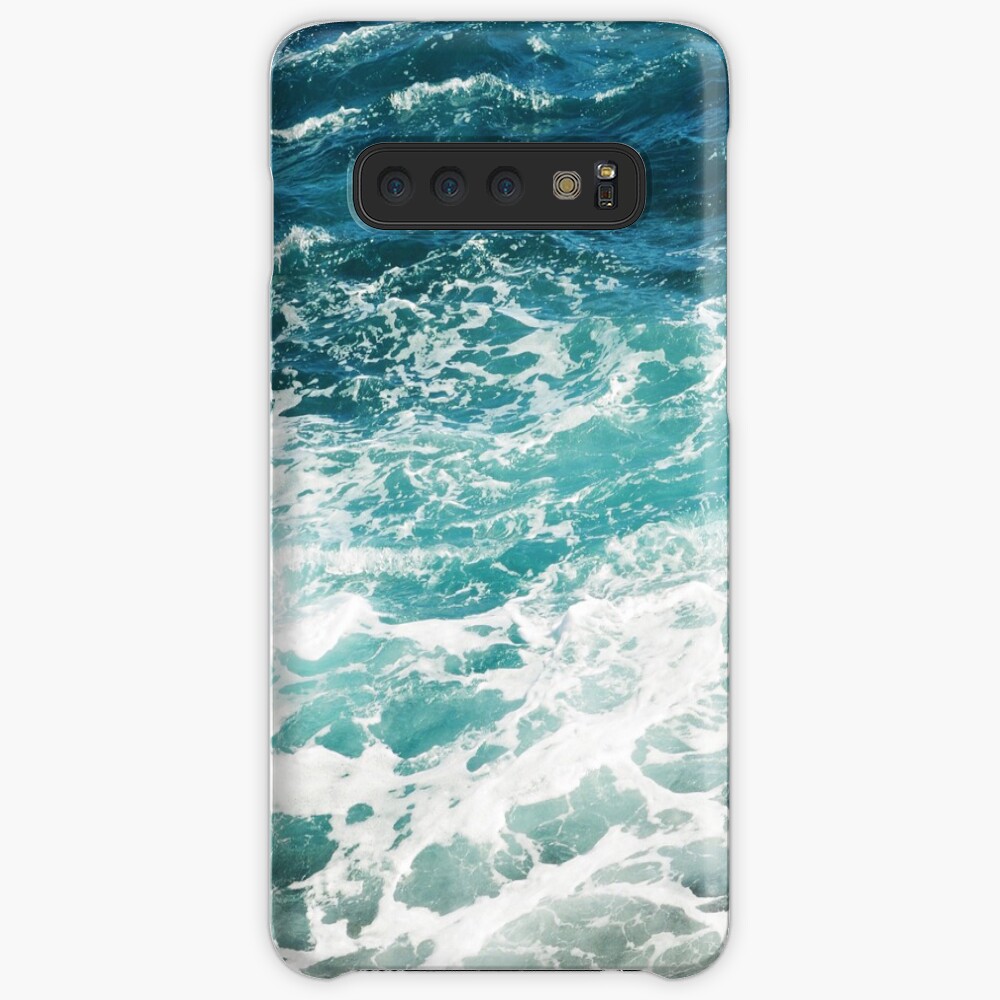 Blue Ocean Waves Case & Skin for Samsung Galaxy