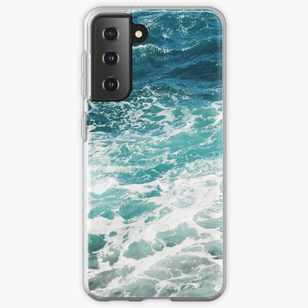 Blue Ocean Waves Samsung Galaxy Soft Case