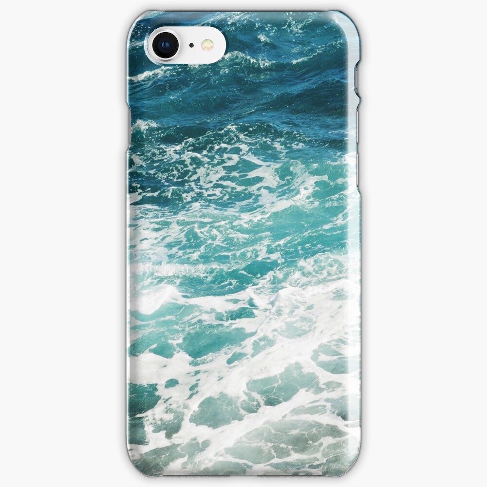 Blue Ocean Waves iPhone Case & Cover