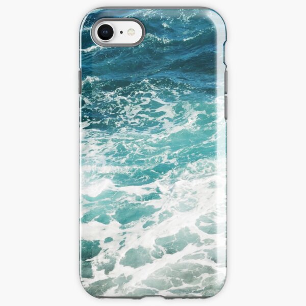 Blue Ocean Waves iPhone Tough Case