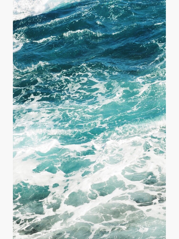 Blue Ocean Waves by AlexandraStr