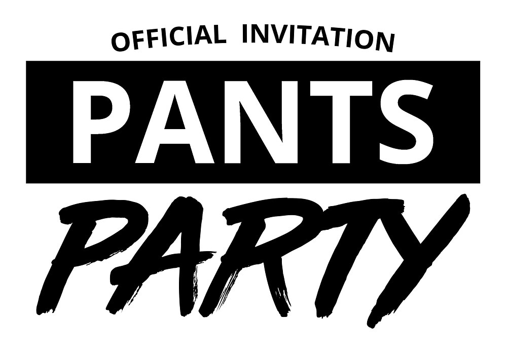 "Official Invitation to the Pants Party Anchorman Brick Tamland" by