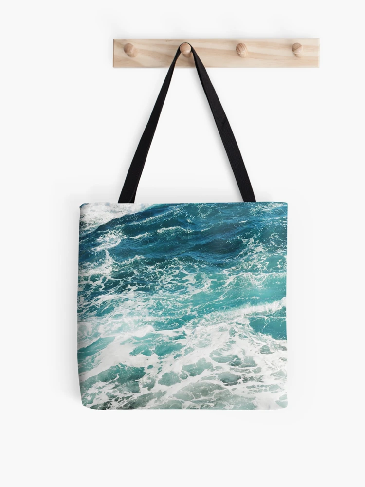 Blue Ocean Waves | Tote Bag