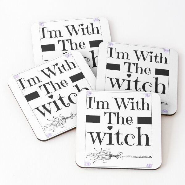 Item preview, i'm with the witch  Halloween  designed and sold by KAYDEE01212 ✨.