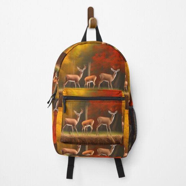 Item preview, Deer Family in Autumn designed and sold by Paw's Arts.