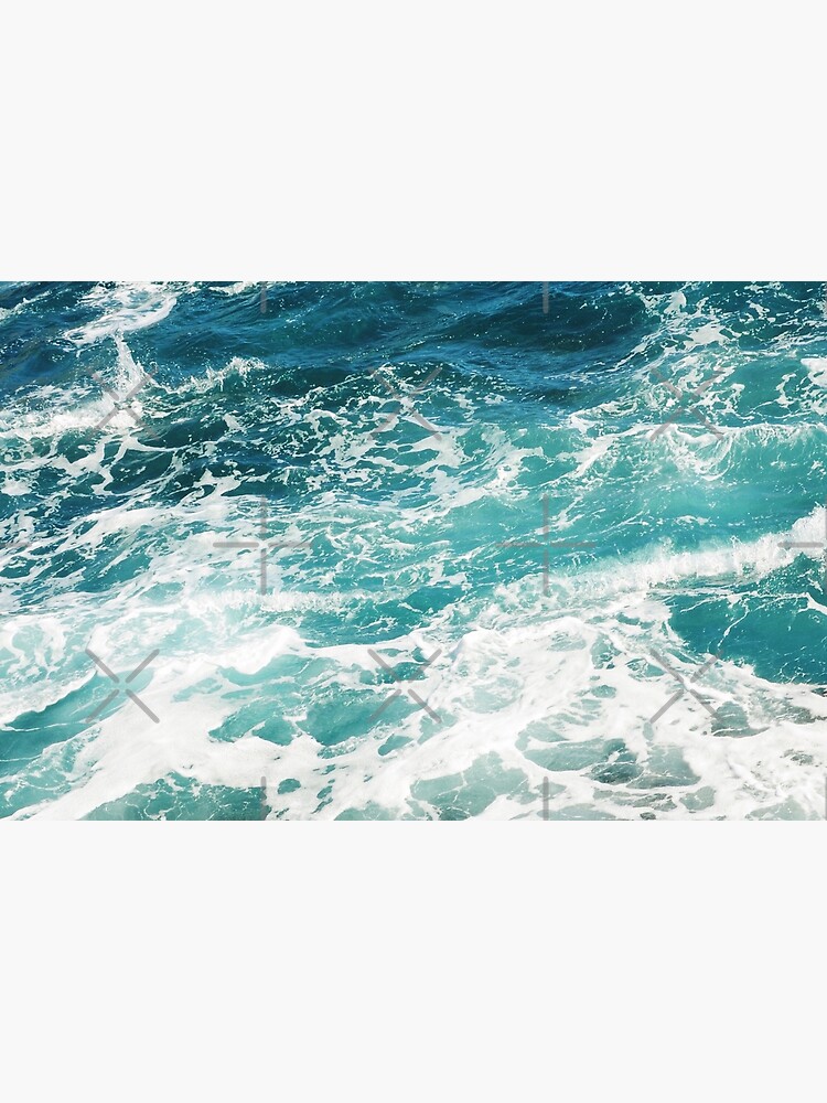 Blue Ocean Waves by AlexandraStr