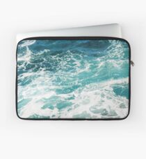 Blue Ocean Waves Laptop Sleeve
