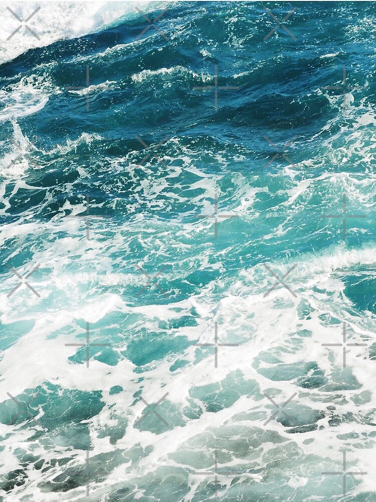 Blue Ocean Waves by AlexandraStr