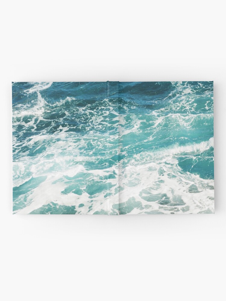 Alternate view of Blue Ocean Waves Hardcover Journal