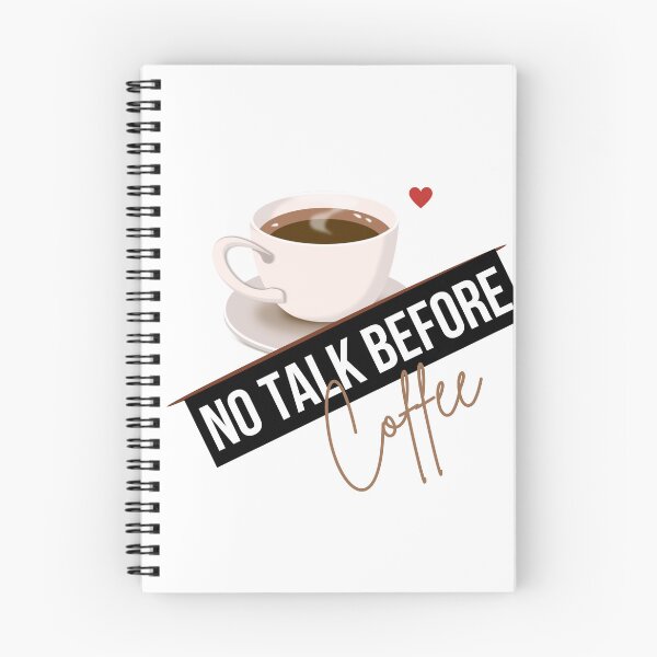 Item preview, Coffee lovers - no talk before coffee designed and sold by jijika119.