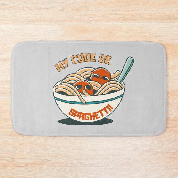 Item preview, My Code Be Spaghetti designed and sold by XenonQQ.