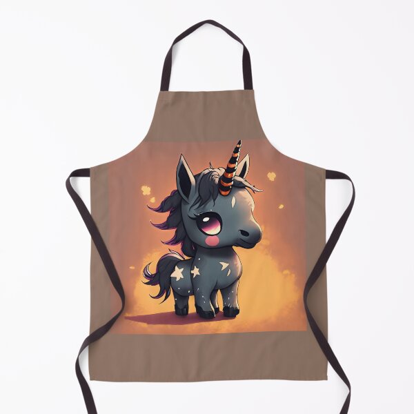 Item preview, Halloween Unicorn Horse with Pumpkin Fall Horn designed and sold by ScarletGoldenOx.
