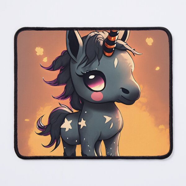 Item preview, Halloween Unicorn Horse with Pumpkin Fall Horn designed and sold by ScarletGoldenOx.