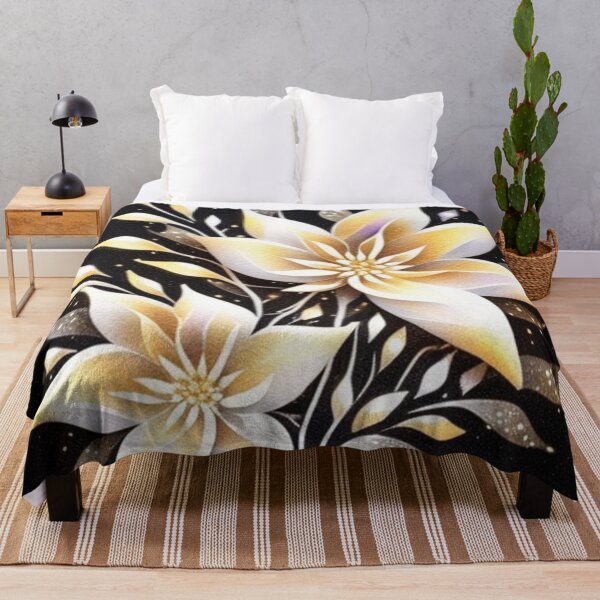 Item preview, Ivory black floral designed and sold by Roxburylane.