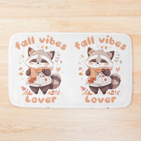 Item preview, Fall Vibes Lover, Fall Raccoon designed and sold by KIBBYKO.