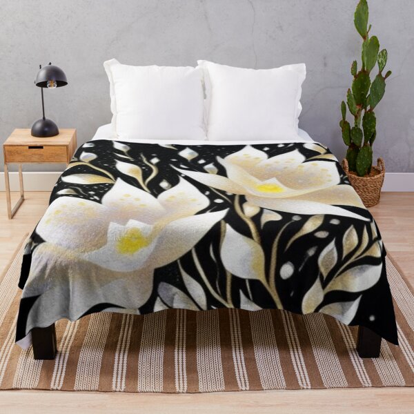 Item preview, Ivory black floral designed and sold by Roxburylane.