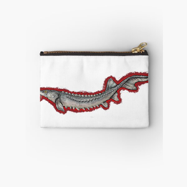 Item preview, Lake Sturgeon - Red  designed and sold by Loons-and-Moons.