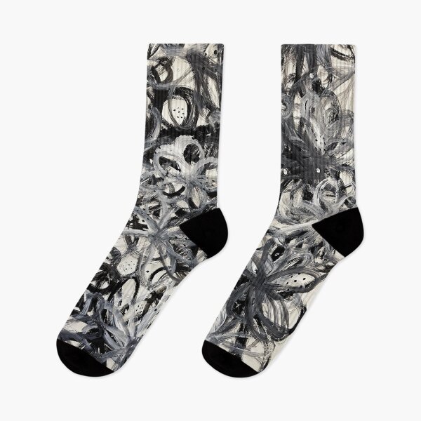Item preview, Colorless Floral Pattern designed and sold by Marian Hayes.
