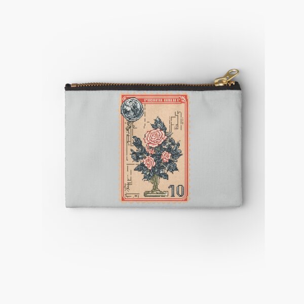 Item preview, Pixel Art Vintage Stamp Design Print  designed and sold by randomtdesigns.