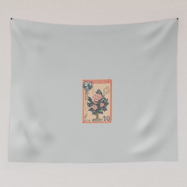 Item preview, Pixel Art Vintage Stamp Design Print  designed and sold by randomtdesigns.