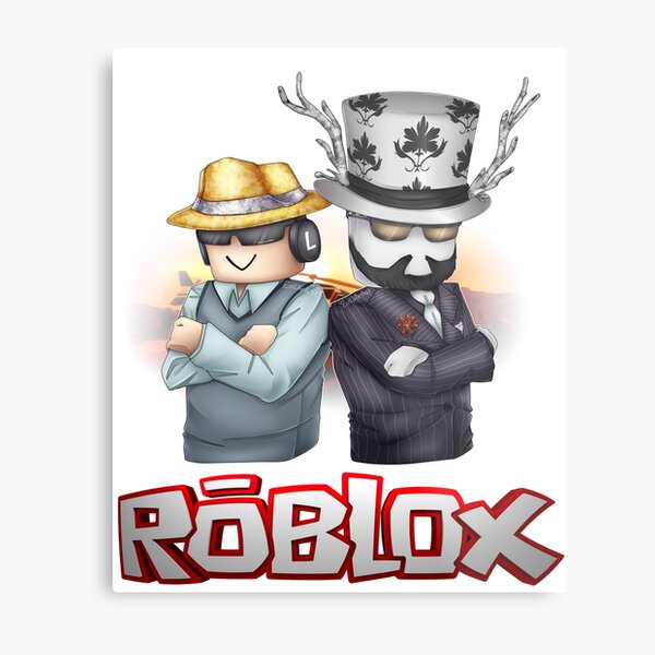 Roblox Noob Character Metal Print by Vacy Poligree - Pixels