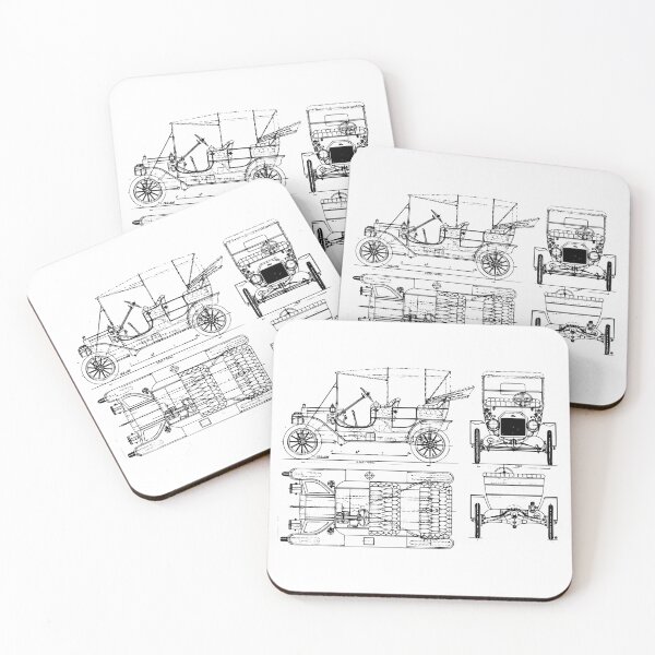 Item preview, Ford Model T Technical Drawing designed and sold by CallMeInspired.