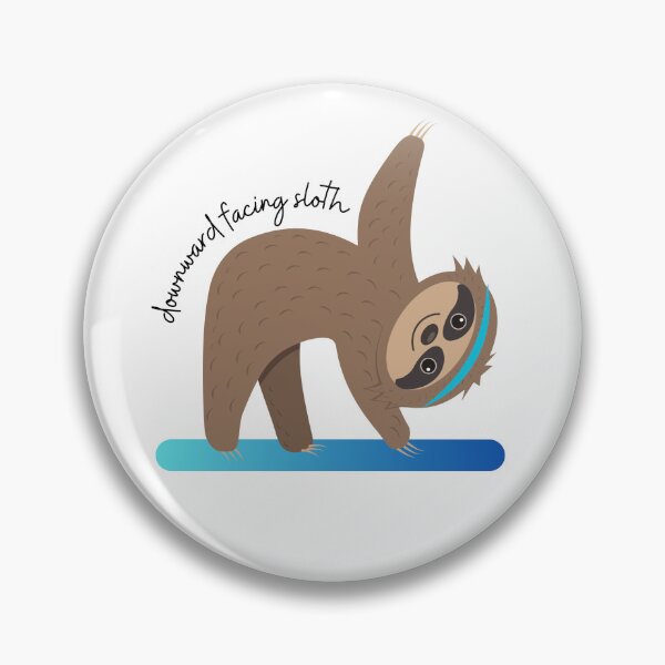 Item preview, Downward Facing Sloth designed and sold by ChaosTees.