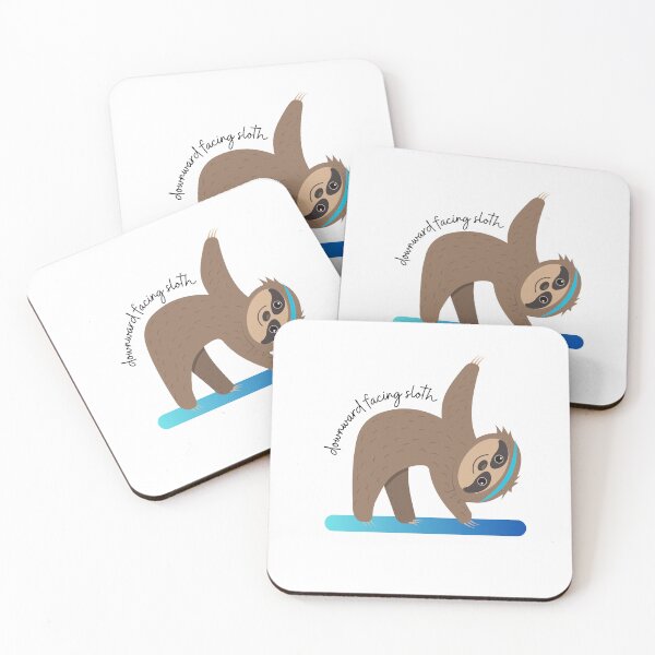 Item preview, Downward Facing Sloth designed and sold by ChaosTees.